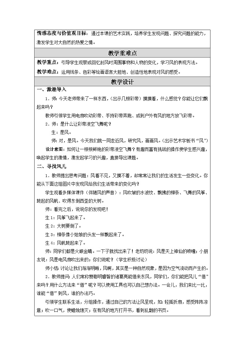 第3课 风 课件+教案+教学素材-苏少版美术三年级下册02