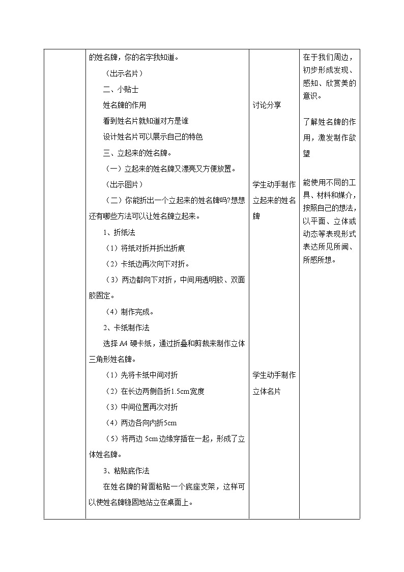 【新教材新课标】湘美版美术一年级上册第一单元第1课 我的姓名牌（课件+教学设计+视频素材）02