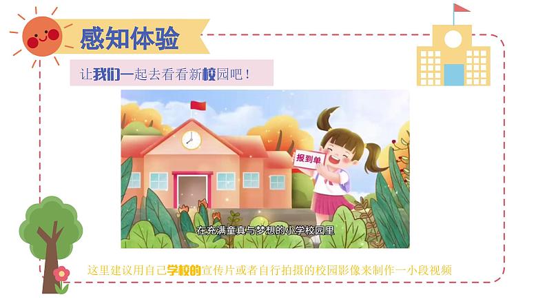 新人美版小学美术一上 第一单元 3 画一画我们的学校 课件04