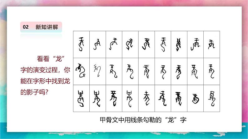 【人教版】一上美术  第一单元 4 灵动的龙 课件+教案+视频07