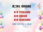 第二单元 奇妙的感官 - 小学美术一年级上册 同步教学课件+教案（苏少版2024）