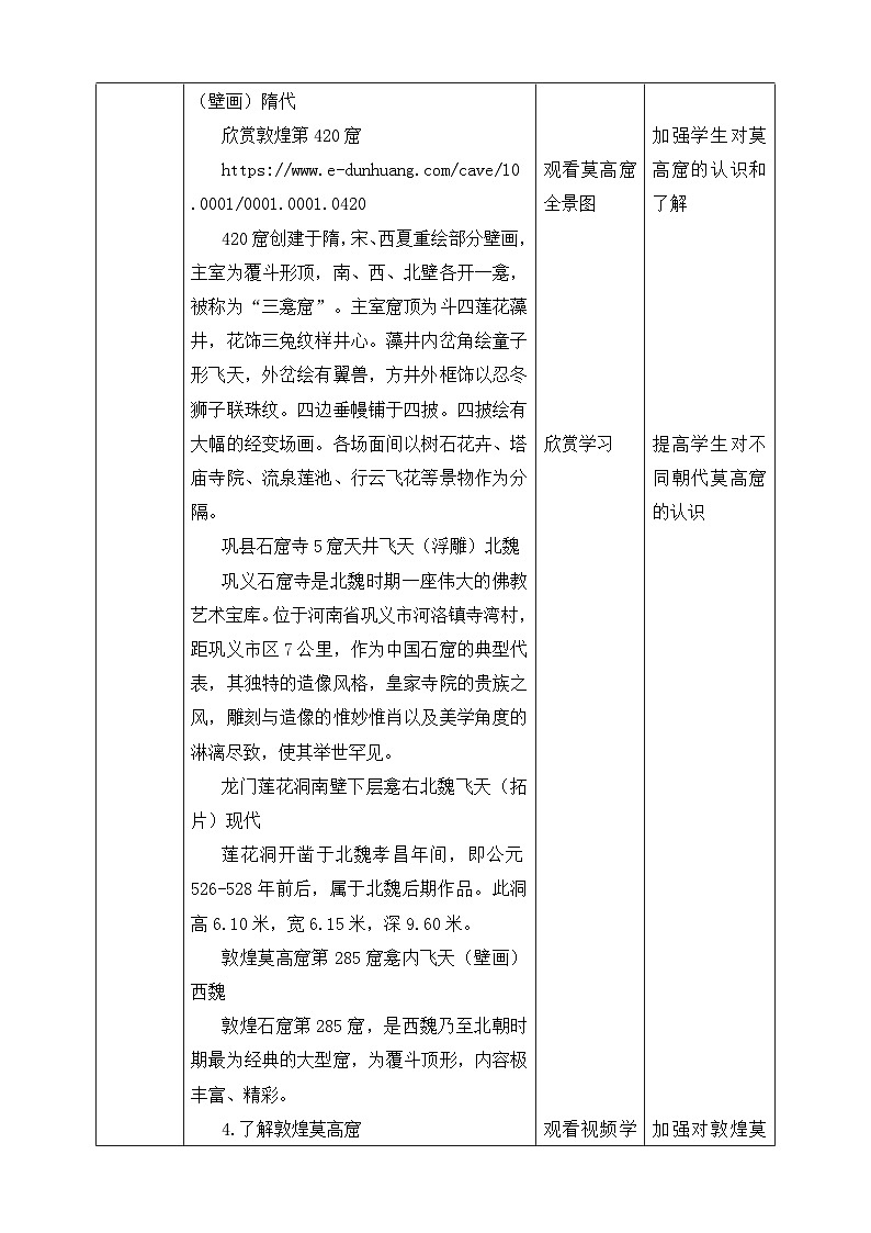 人美版（2024）美术四上第6课《飞天（一）》精品教案第2页