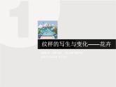 人教版美術(shù)五年級上冊課外拓展：紋樣的寫生與變化——花卉PPT