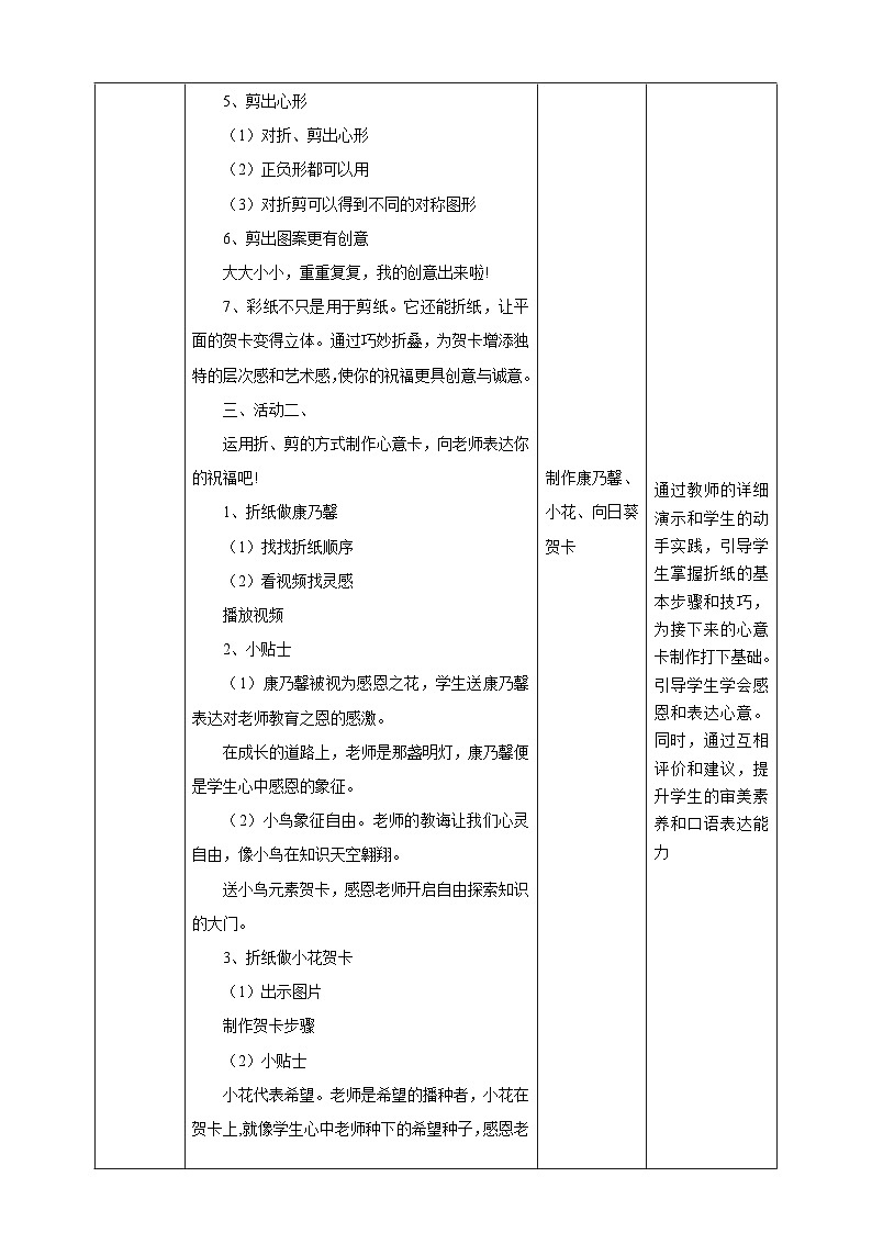 【人教版】美术  一年级上册 第二单元   3 寸草心   课时教案第3页