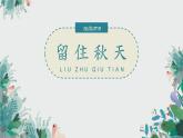 湘美版小學(xué)美術(shù) 三年級上冊第11課《留住秋天》課件