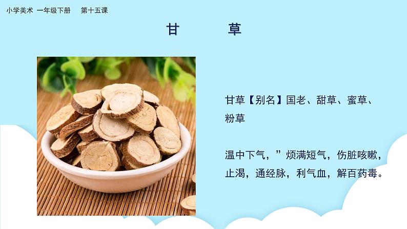 美术岭南版一年级下册 第十五课《草木生》课件第7页