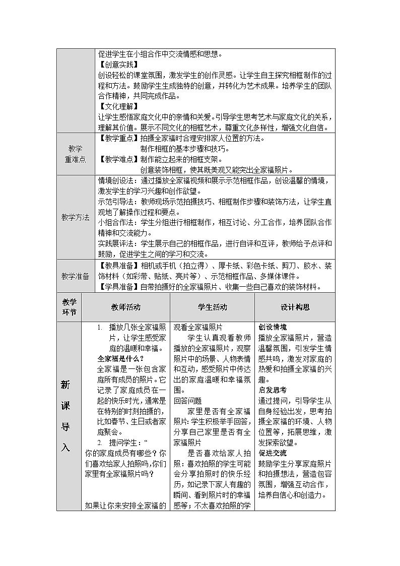 第二单元第3课《打扮相框》教学设计第2页
