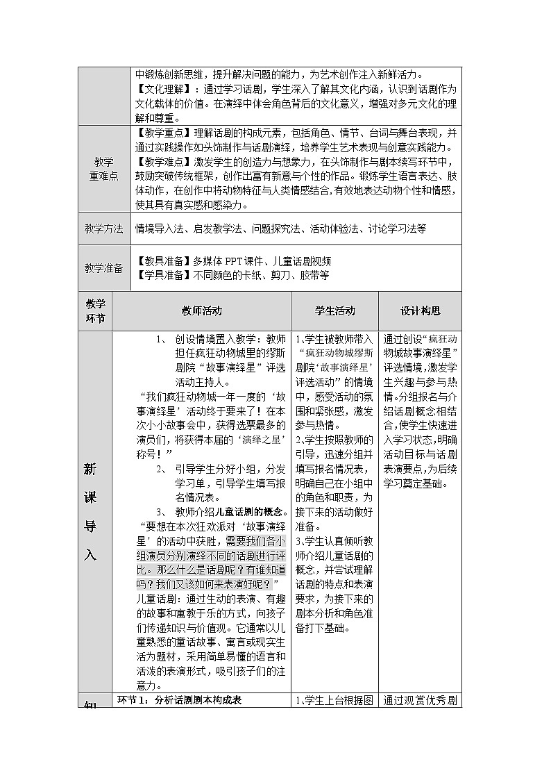 第三单元第5课《小小故事会》教学设计第2页