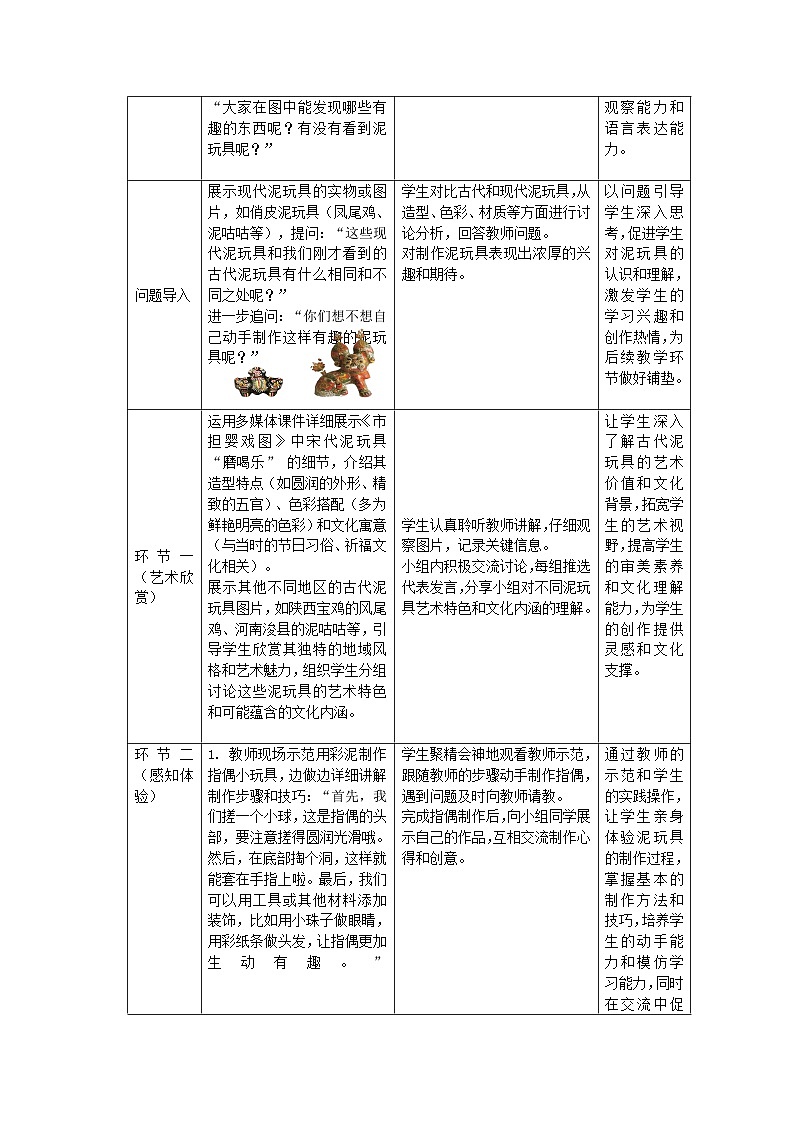 第四单元分课时第2课《俏皮泥玩具》教学设计第2页