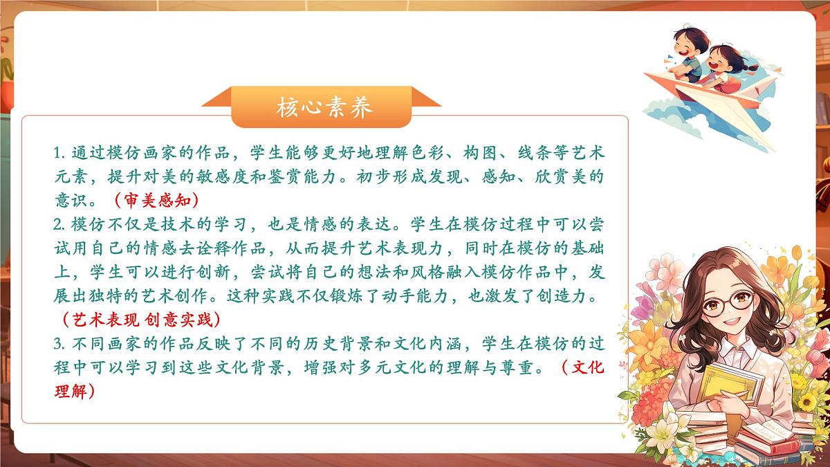【岭南版】美术 四年级下册 第10课《模仿画家画一画》课件（29页）第2页