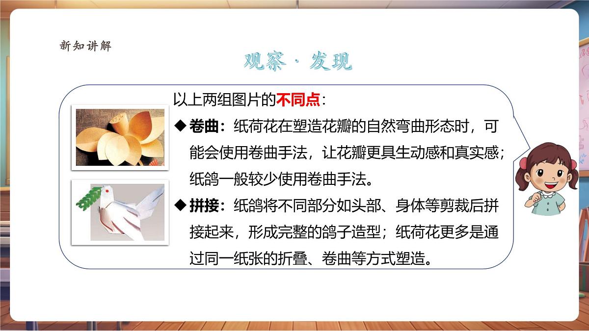 【岭南版】美术  五年级下册    第五单元  第13课《生动的纸造型》第7页