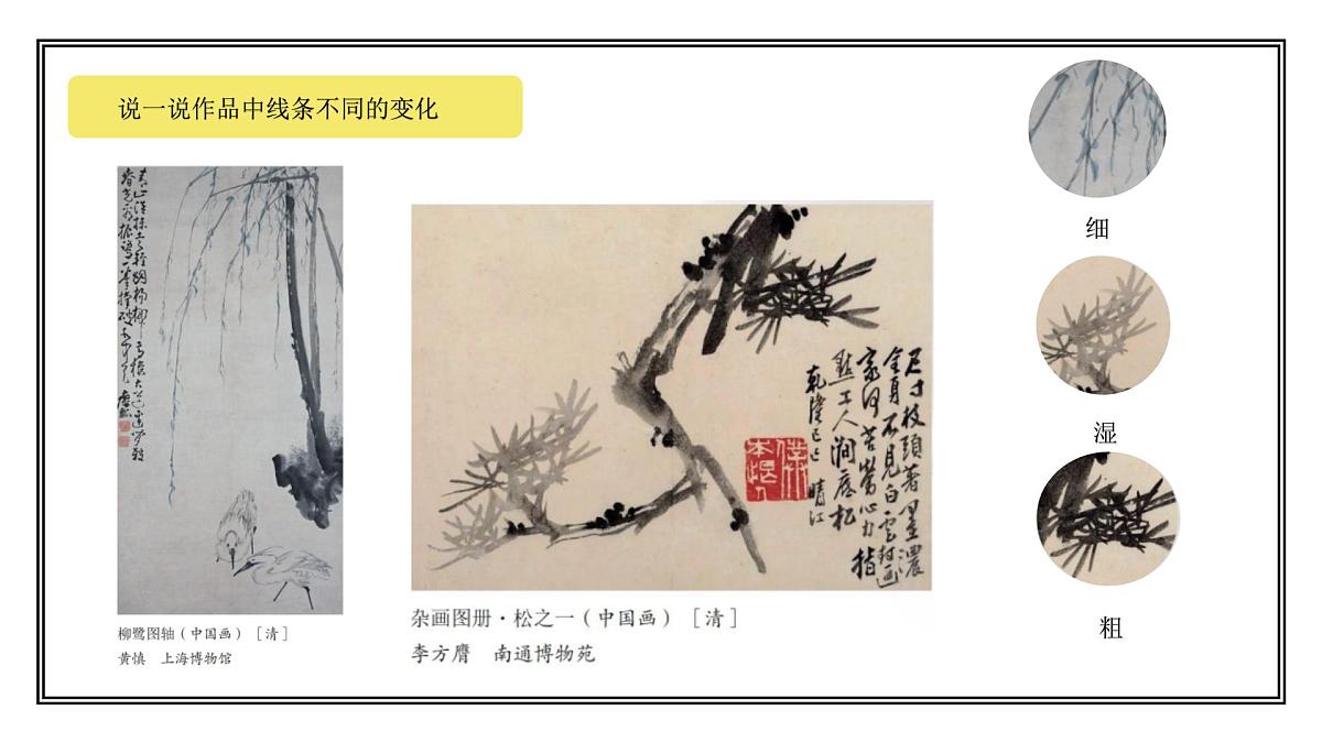 岭南版小学美术1上 第18课 线条变化多 课件第3页