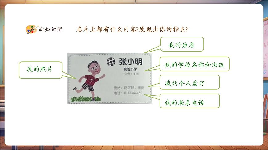 【人美版】美术 一年级上册 第一单元 1介绍我自己 课时课件第5页