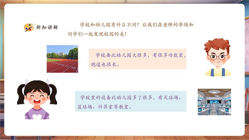 【人美版】美术 一年级上册 第一单元 3 画一画我们的学校 课时课件（26页）第5页