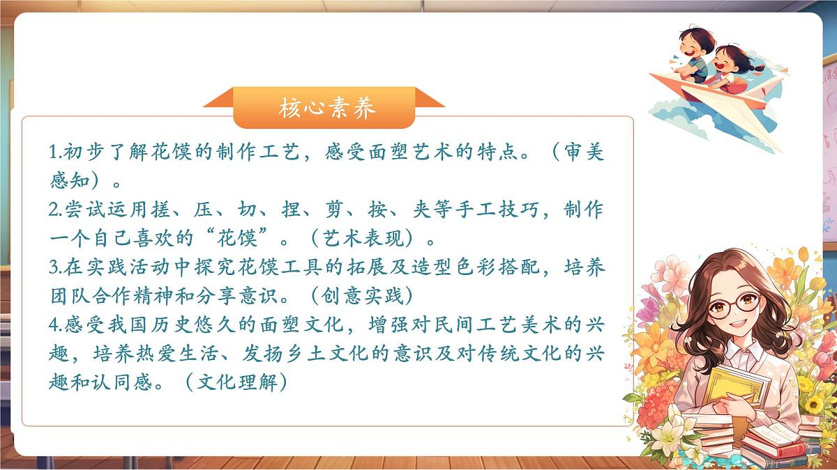 【人美版】美术 一年级上册 第四单元 1 巧手捏花馍 课时课件第2页