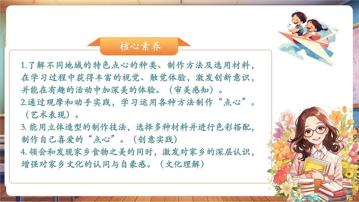 【人美版】美术 一年级上册 第四单元 2 巧做花点心 课时课件第2页