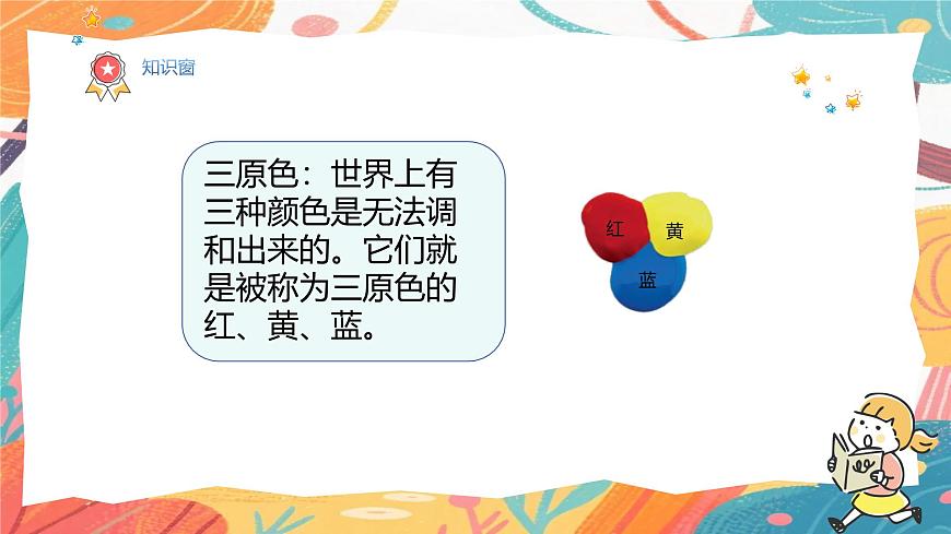 人美版(2024)美术三年级上册10《红黄蓝交响》PPT课件第6页