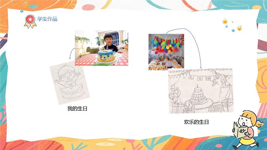 人美版(2024)美术三年级上册13《我的生日》PPT课件第7页