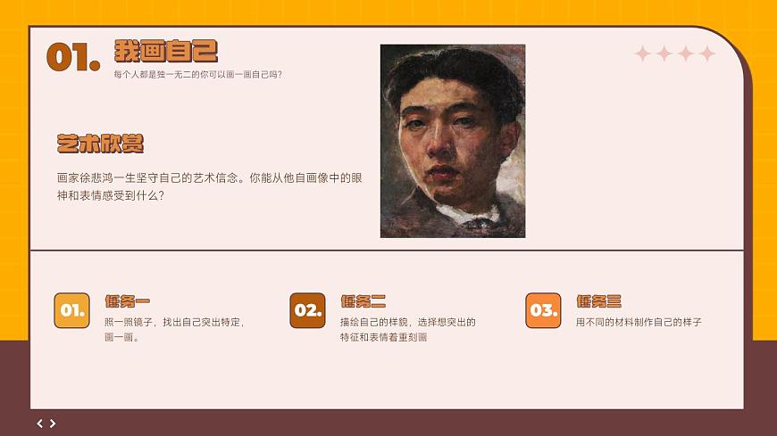 人美版(2024)美术--二年级上1《我画自己》PPT课件第2页