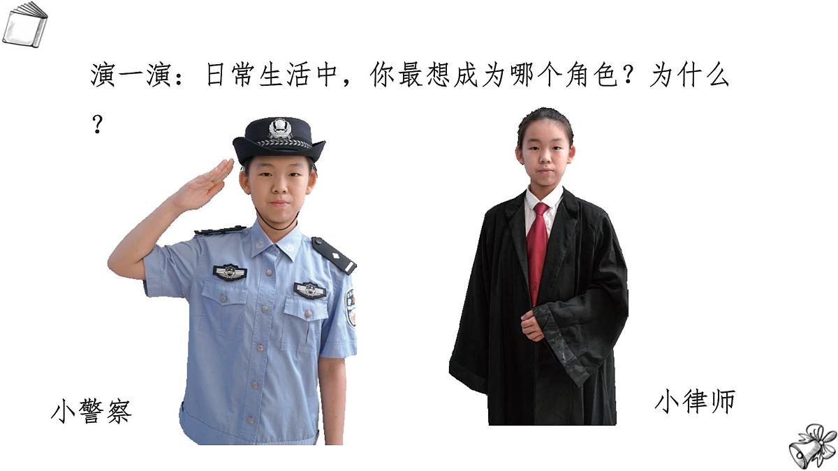 岭南版（2025秋）三年级上册美术第四单元第13课《不同角色的我》课件第6页