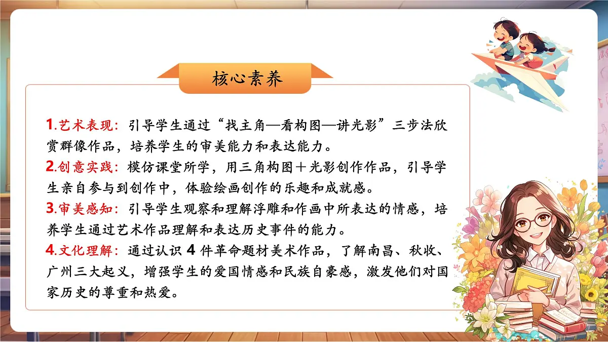 【新教材】岭南版美术三上 第一课 画中有话：武装斗争 精品课件（25页）第2页