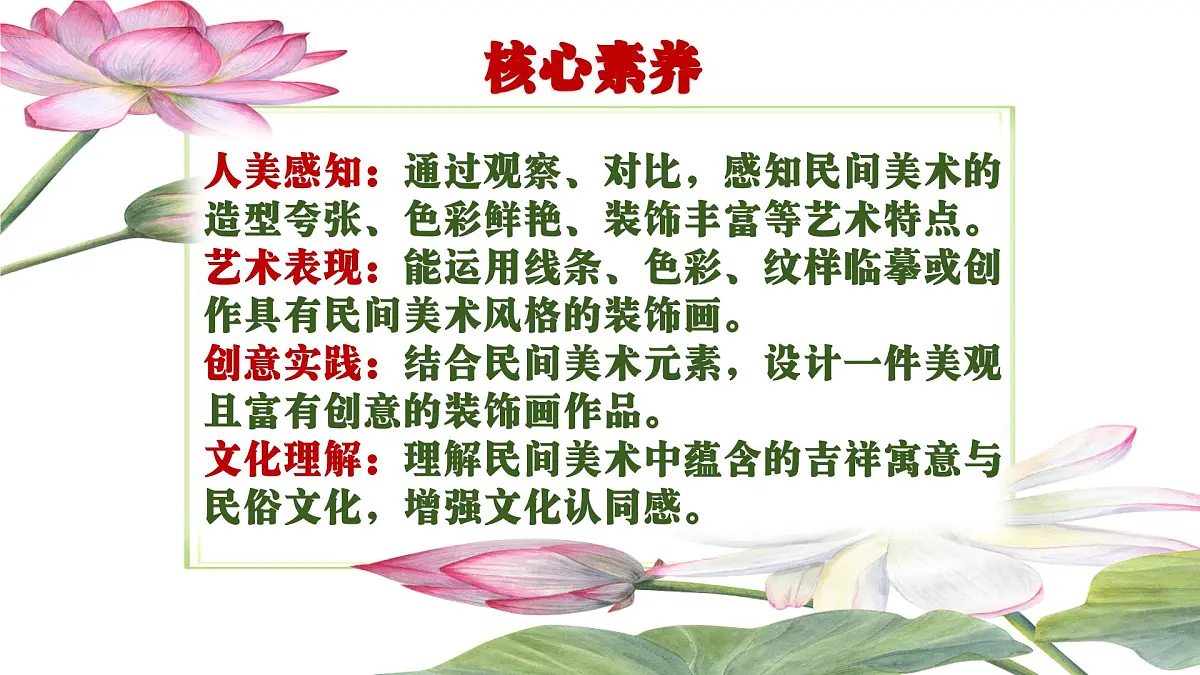 人美版三年级上册第一单元第一课《民俗的艺趣 》课件+素材第2页