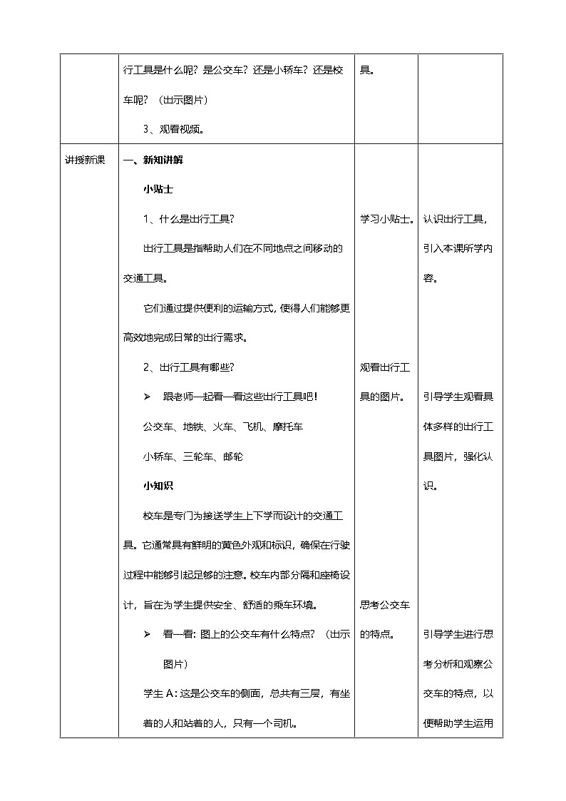 【新教材】湘美版二上第一单元 第3课《公交车上》核心素养教学设计第2页