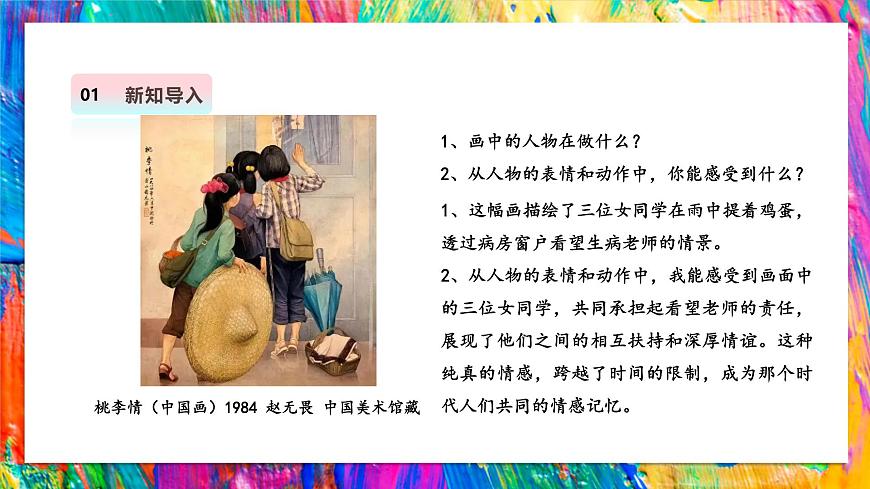 【湘美版】美术 三年级上册 第一单元 第3课《老师，您好》精品课件第5页