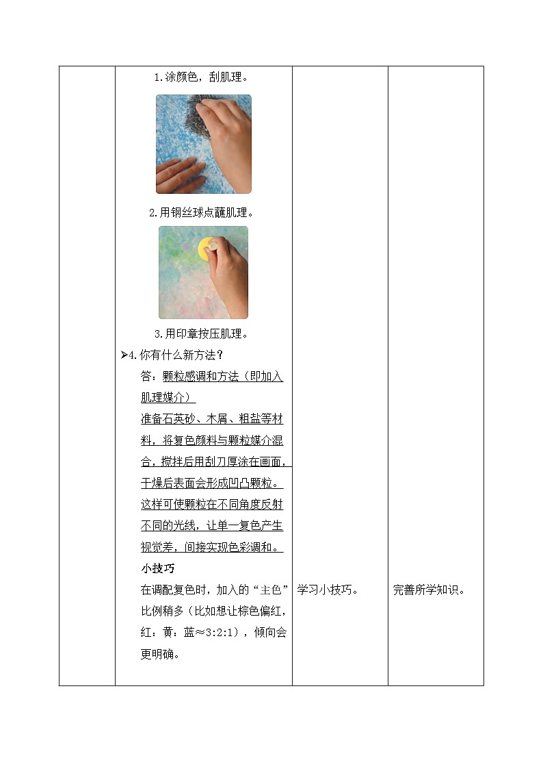 人美版2024小学美术三上第四单元《3 色彩大家族》教案第3页