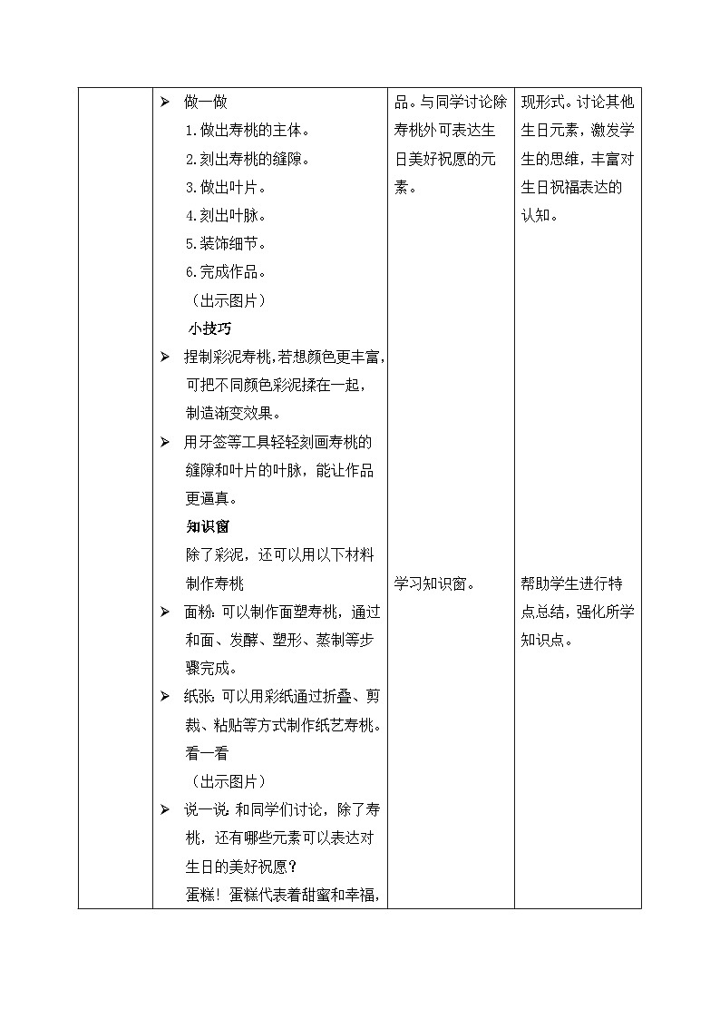 人美版2024小学美术三上第五单元《2 家人的生日》教案第3页