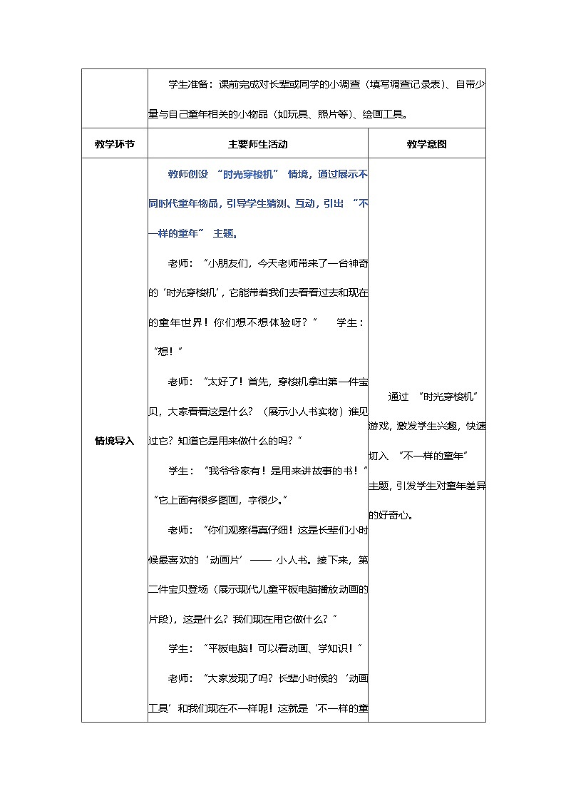2025-2026学年人美版二年级美术下册 全册核心素养教案第2页