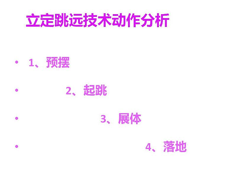 人教版体育与健康立定跳远与实心球投掷基本技巧课件第2页