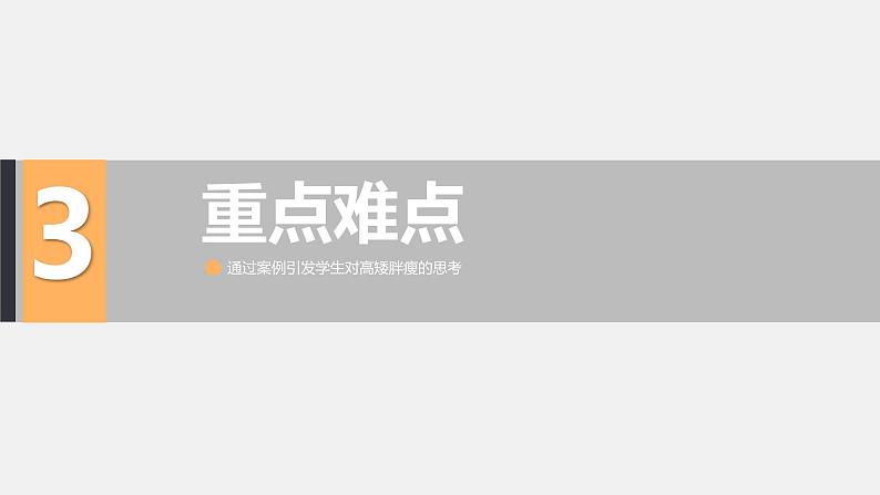 体育与健康人教版3～4年级全一册 3.3 营养不良与肥胖 课件07