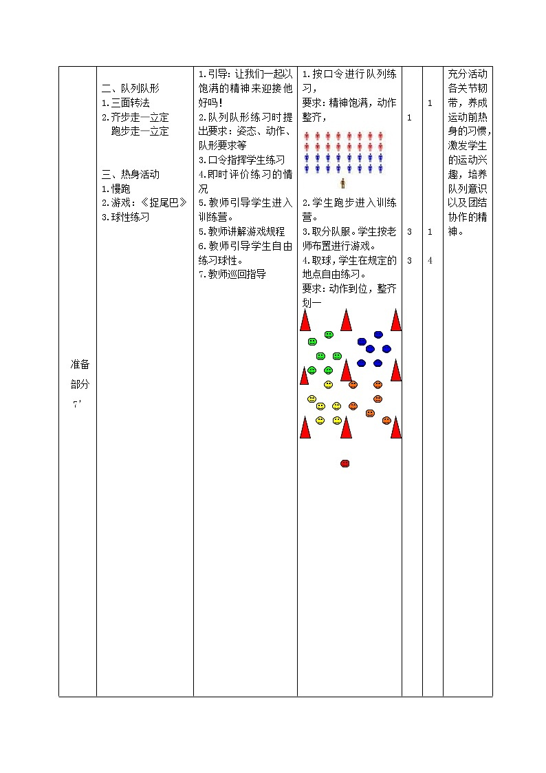 体育与健康人教版3～4年级全一册 4.脚底接地滚球 教案第2页