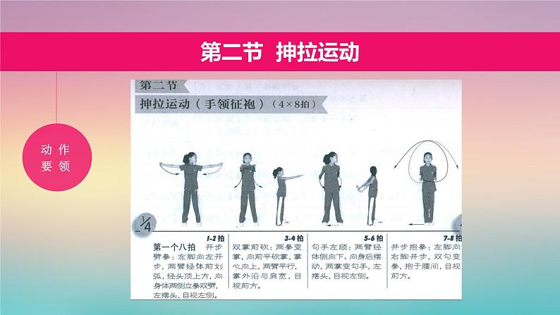 小学体育 一年级 水平一 武术操《旭日东升》第九节 课件07