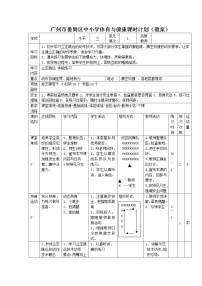 人教版五至六年级第二节 跳跃精品教案设计