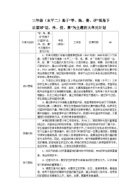 小学体育人教版一至二年级第一节 小篮球游戏教学设计及反思