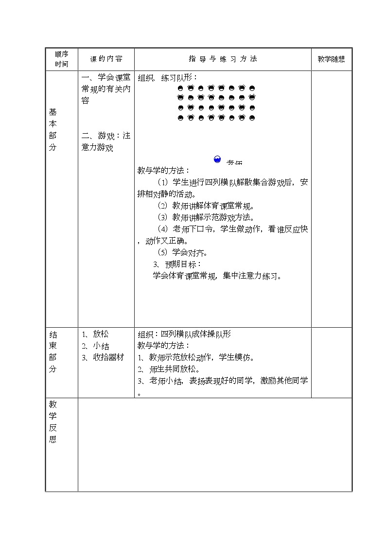 小学五、六年级下学期体育教案(新)第2页