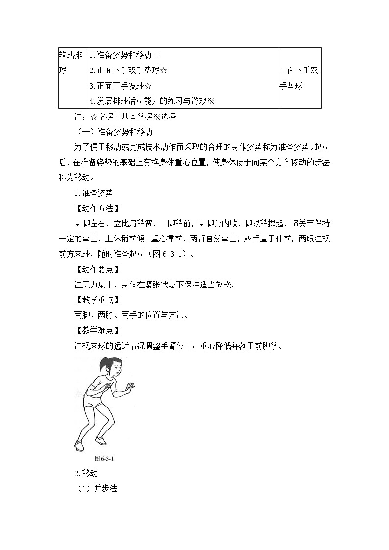 《软式排球》精品教案02