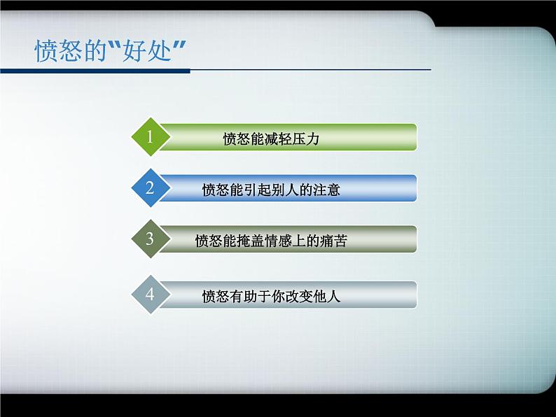 华中师大版六年级心理健康 7.愤怒可以控制 课件PPT03