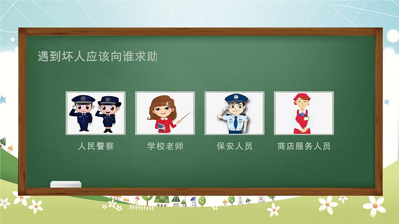 周末安全教育（课件）小学生主题班会+通用版+06