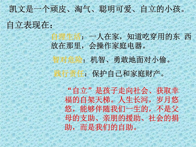 辽大版四年级下册心理健康 第六课 今天我当家 课件PPT03