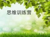 辽大版 五上心理健康 第四课 思维训练营 课件PPT