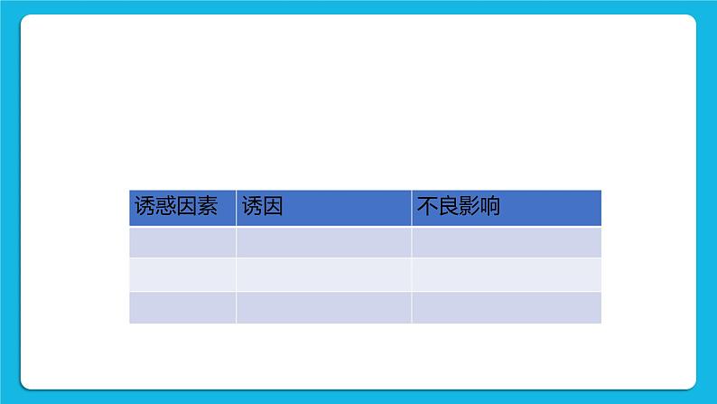苏教版六年级心理健康 第12课 拒绝诱惑 课件+教案03