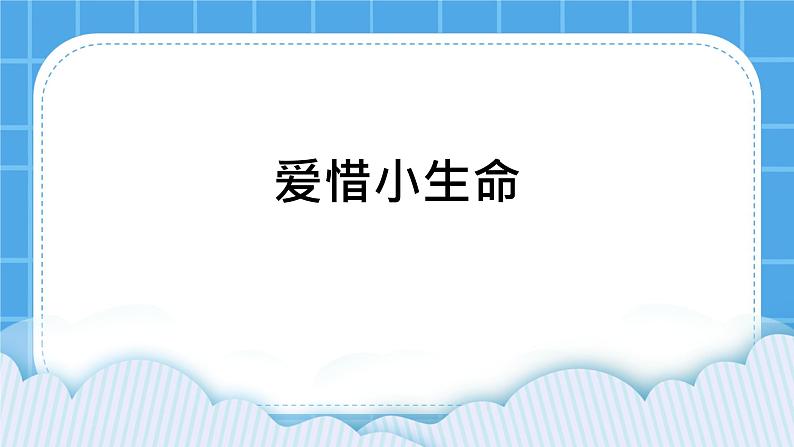 25《爱惜小生命》课件＋教案01