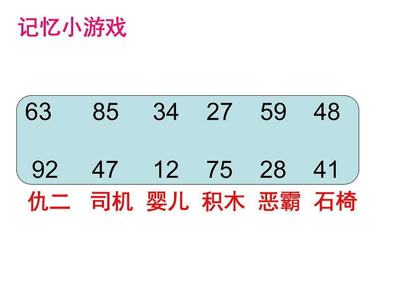 3《走进记忆王国》（课件）-鲁画版心理健康四年级上册第6页