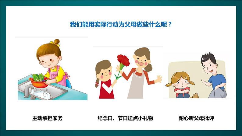 北师大版心理健康四年级下册12.《我爱爸爸妈妈》课件+教案+素材08