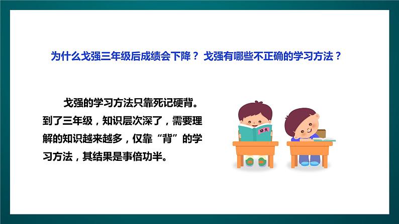 北师大版心理健康三年级下册 13.《学习方法 提高效率》课件+教案05