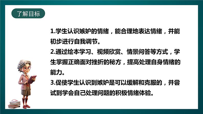 北师大版心理健康三年级下册 14.《嫉妒心害人害己》课件+教案+素材02