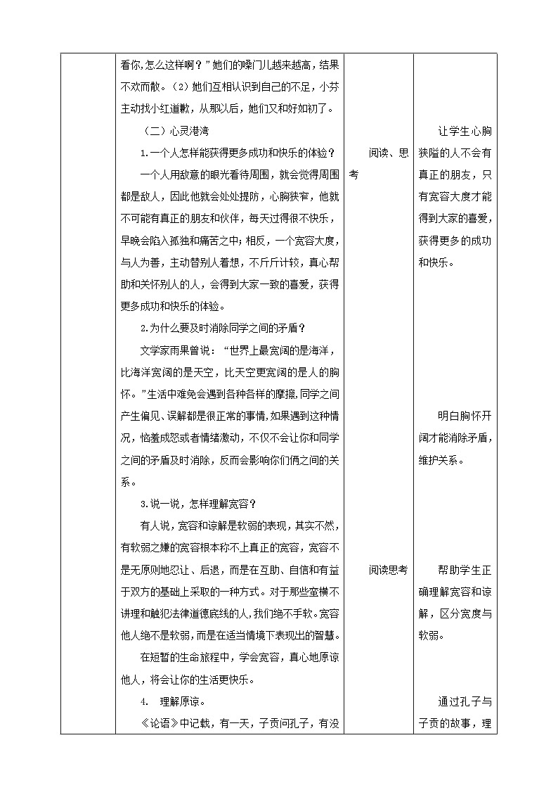 北师大版心理健康三年级下册 15.《真心原谅他人》课件+教案+素材02